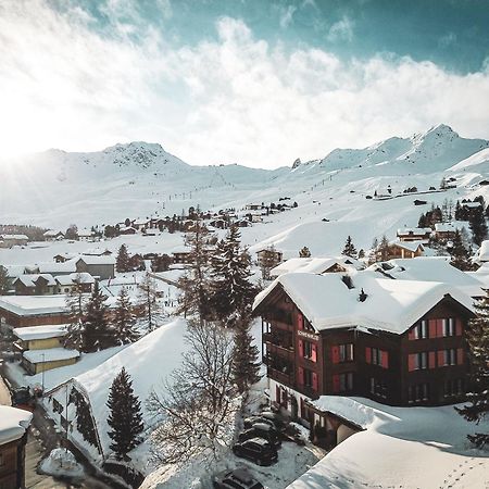 Hotel Garni Sonnenhalde Arosa Buitenkant foto