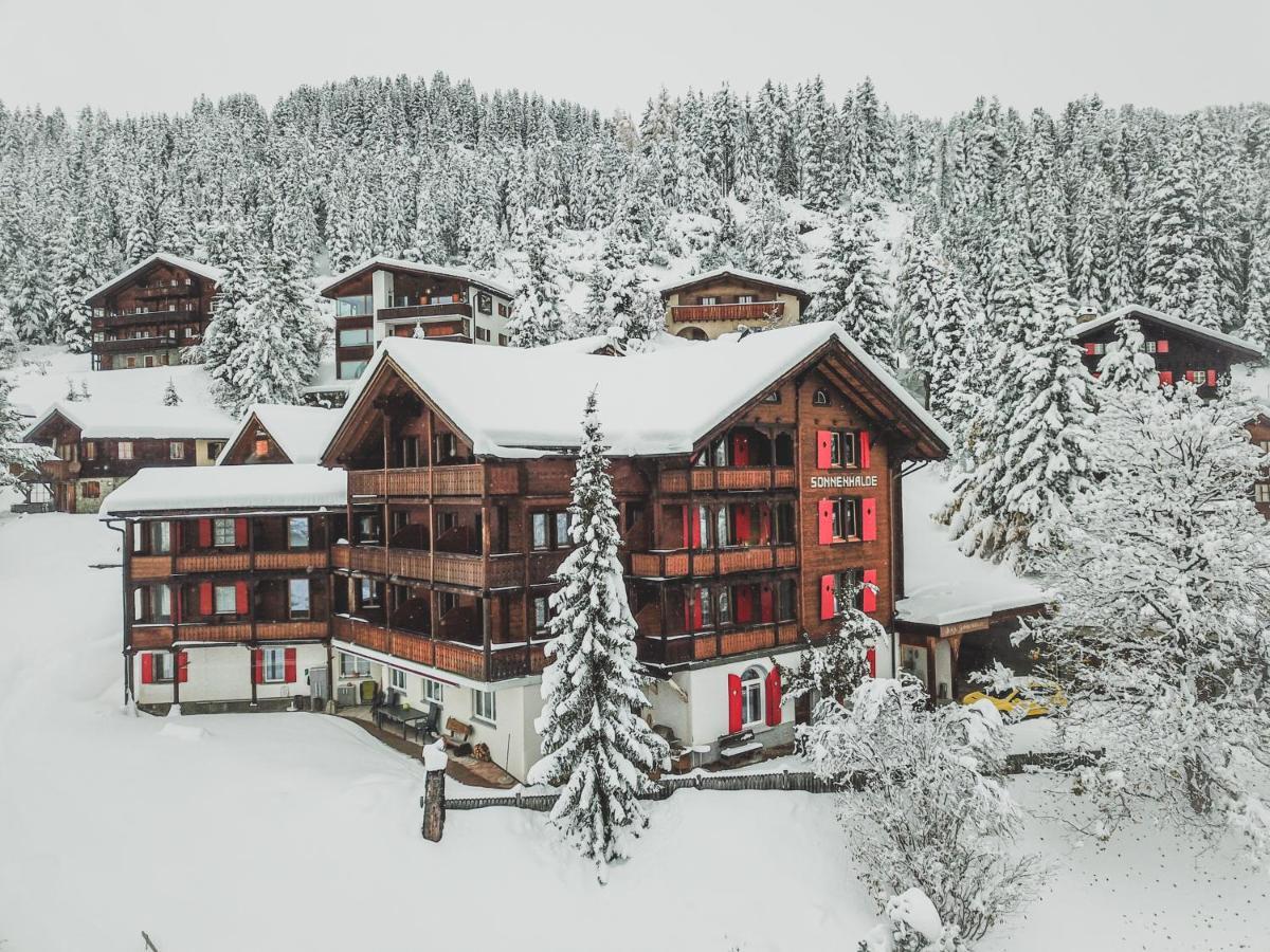 Hotel Garni Sonnenhalde Arosa Buitenkant foto