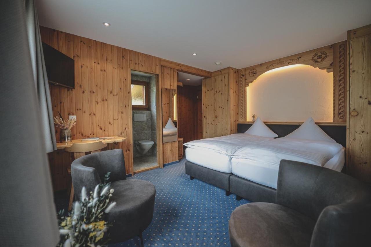 Hotel Garni Sonnenhalde Arosa Buitenkant foto
