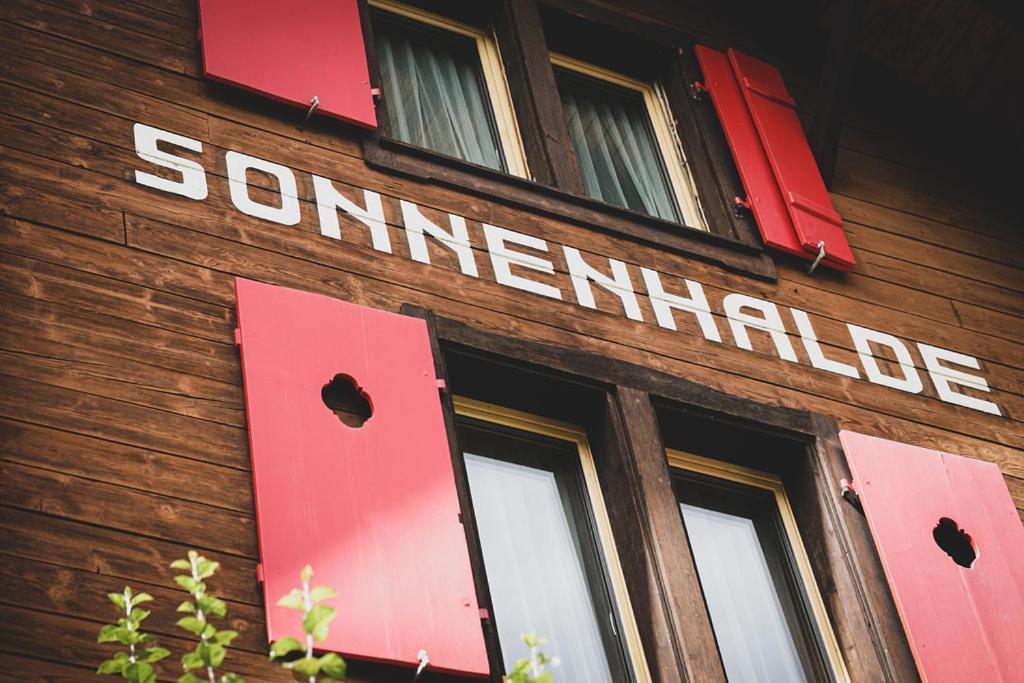 Hotel Garni Sonnenhalde Arosa Buitenkant foto