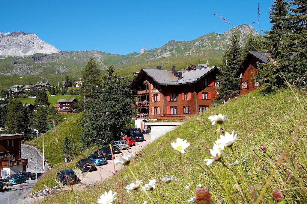 Hotel Garni Sonnenhalde Arosa Buitenkant foto