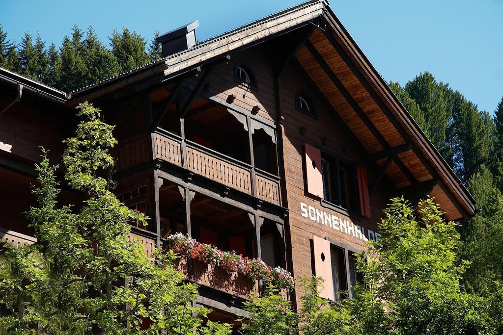 Hotel Garni Sonnenhalde Arosa Buitenkant foto