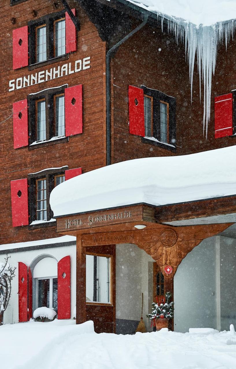 Hotel Garni Sonnenhalde Arosa Buitenkant foto